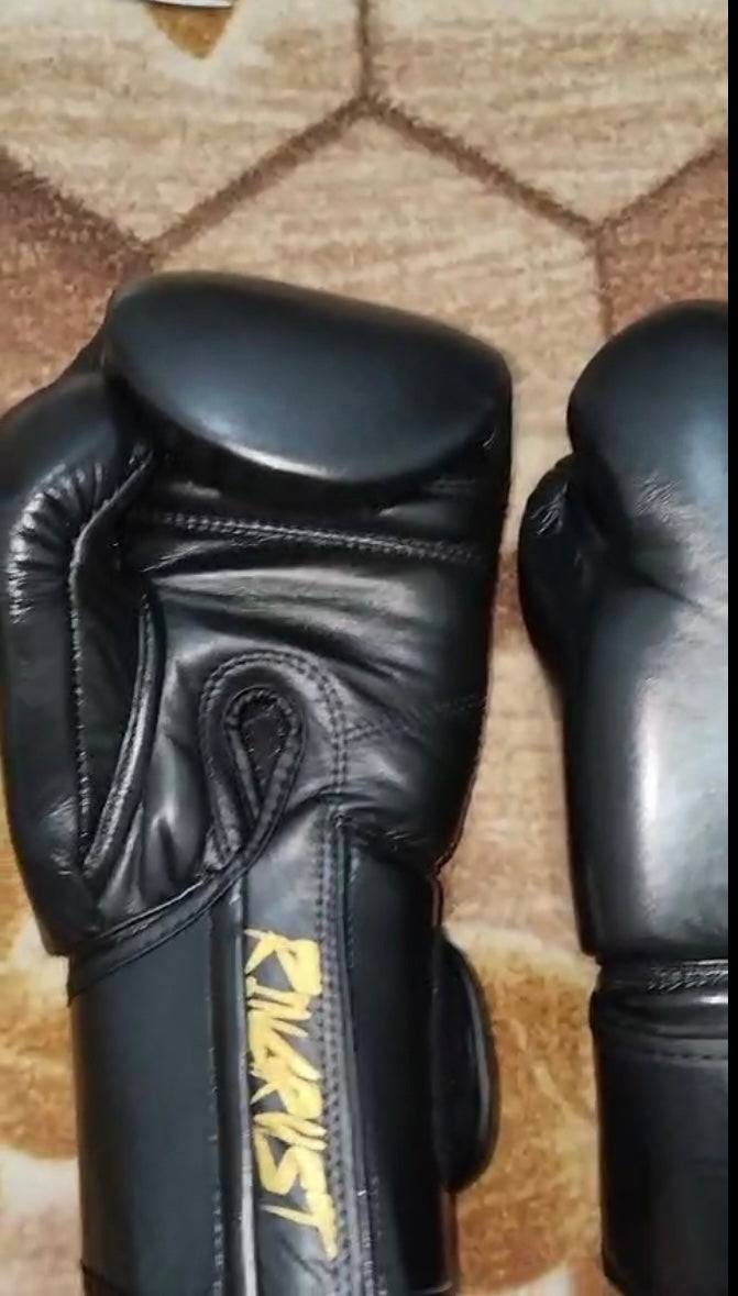 16 Oz, Svart, Velcro