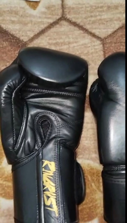 16 Oz, Svart, Velcro