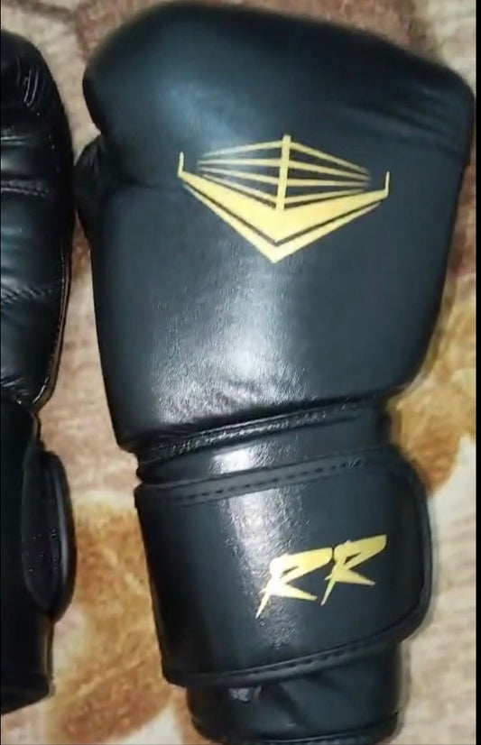 16 Oz, Svart, Velcro